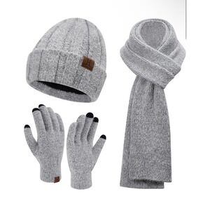 Womens Winter Warm Knit Set‎